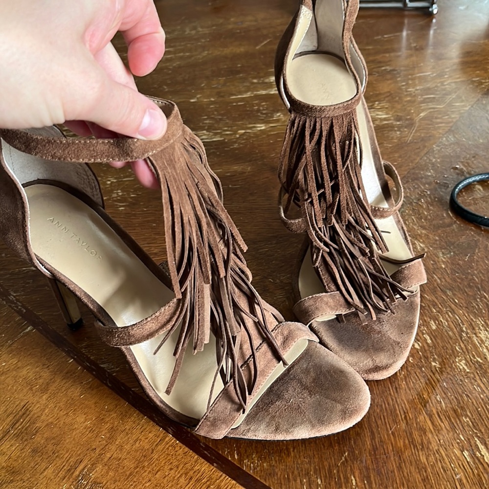 Shoes size 7.5 Ann Taylor open toe
